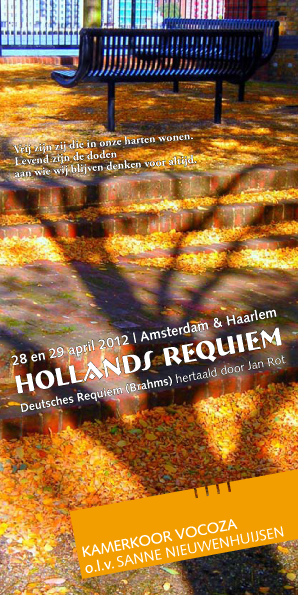 flyer Hollands requiem